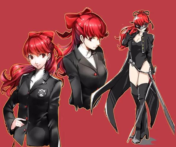 被红色头发格斗娘当成仇人