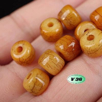 牦牛骨真假用灯照
