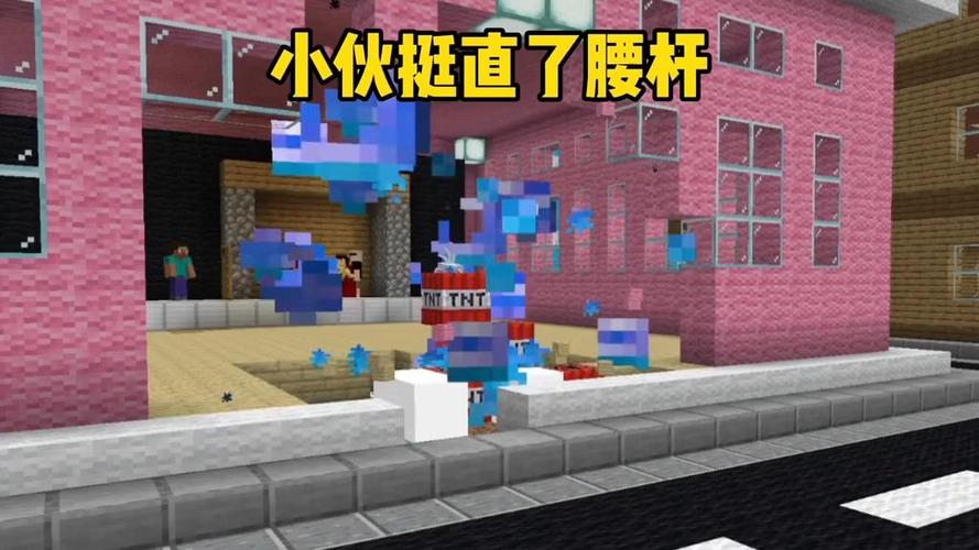 我的世界里的小伙