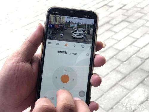 手机看监控怎么喊话最简单