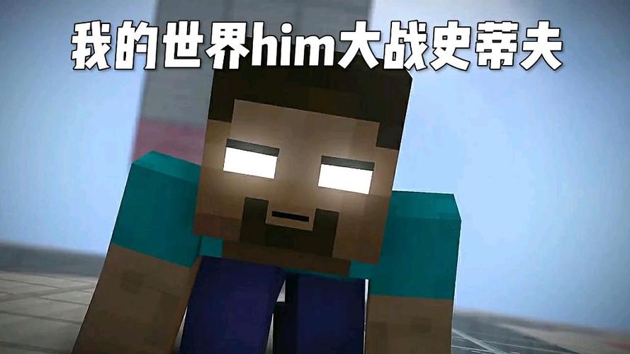 我的世界史蒂夫大战him,感人视频