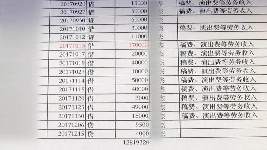 电子银行流水