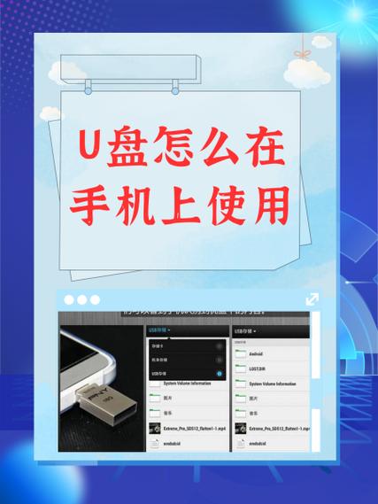 u盘转换头在手机上怎么使用
