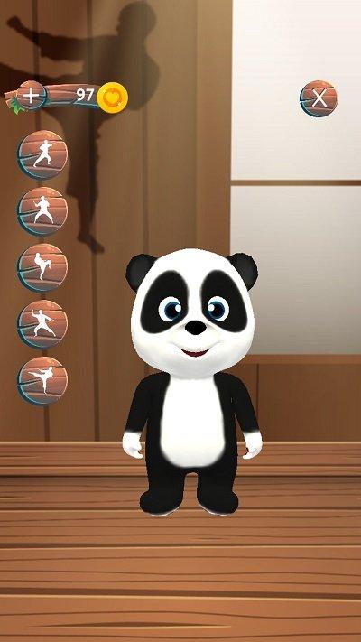 我的会说话的熊猫无限金币版