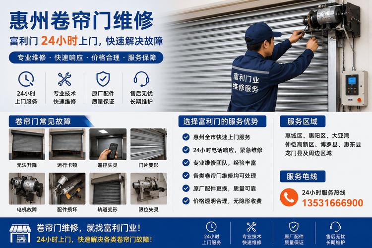 维修卷闸门上门服务电话缩略图