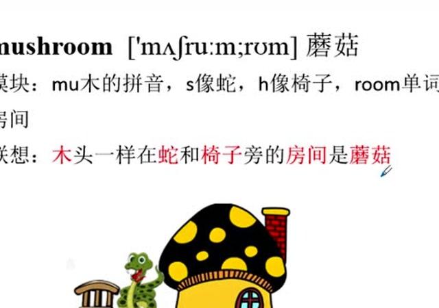 mushroom正确发音