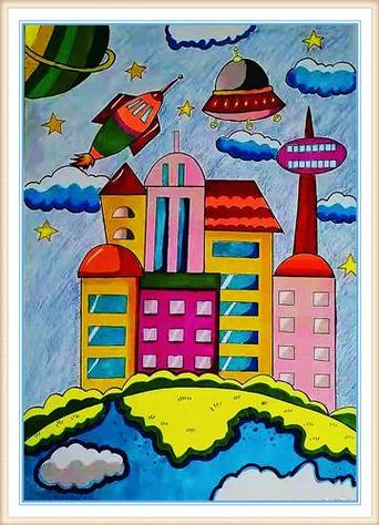 少年儿童科学幻想画怎么画