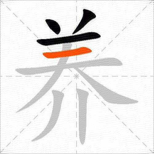 养的部首