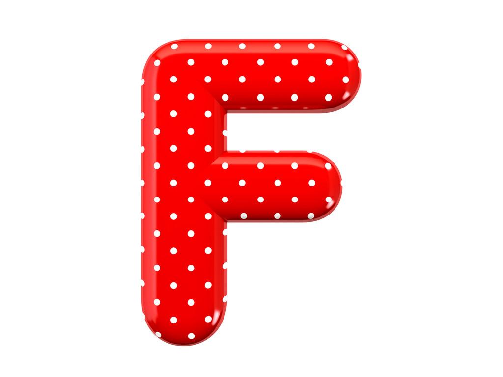 红色的f