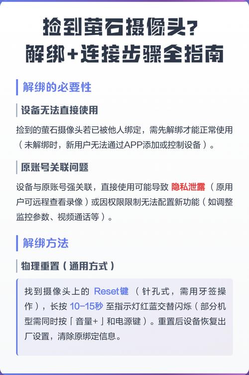 捡来摄像头怎样重新连接使用