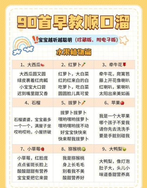 卖水果吸引人的顺口溜