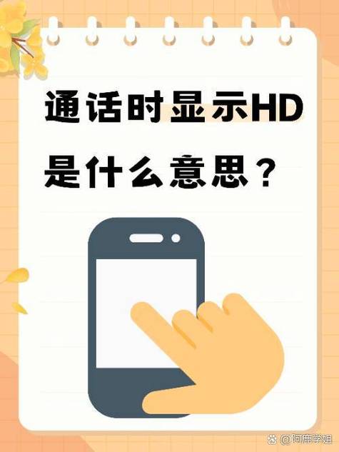 为什么有的电话显示HD