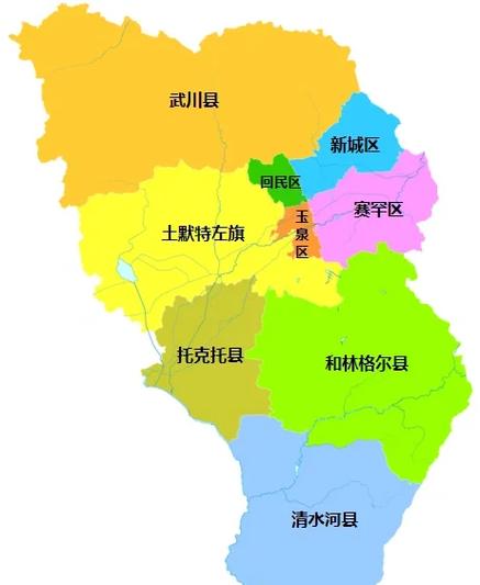 呼市地图全图可放大