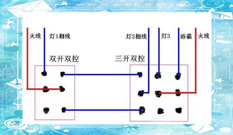 一开双控正确接法