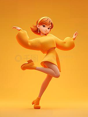 怎么做3d人物跳舞