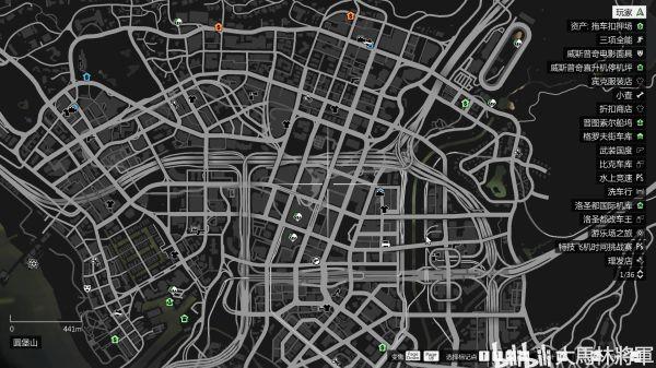 gta5可以进的警察局位置图