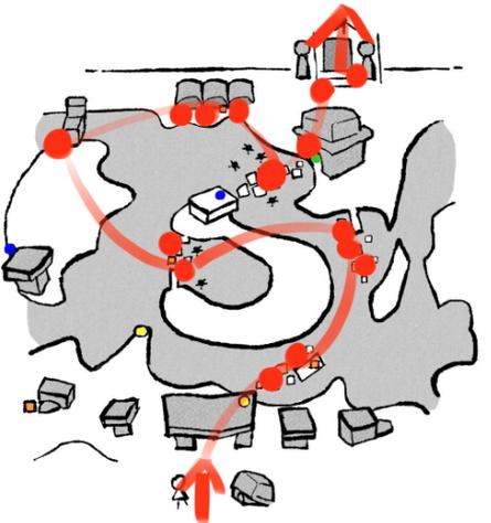 光遇墓土路线图