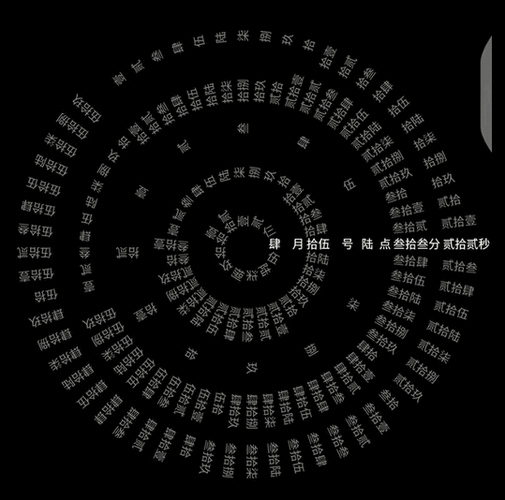 抖音时钟数字罗盘锁屏