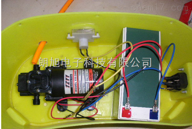 12v喷雾器实物接线图