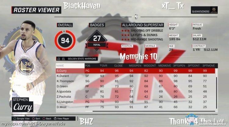 2k17经理模式球员训练选择