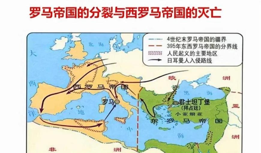 罗马帝国衰亡原因分析