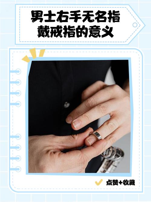 男人右手无名指戴戒指