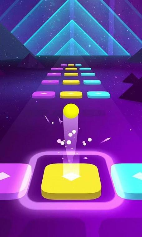 跟着音乐节奏一跳一跳的游戏游戏截图
