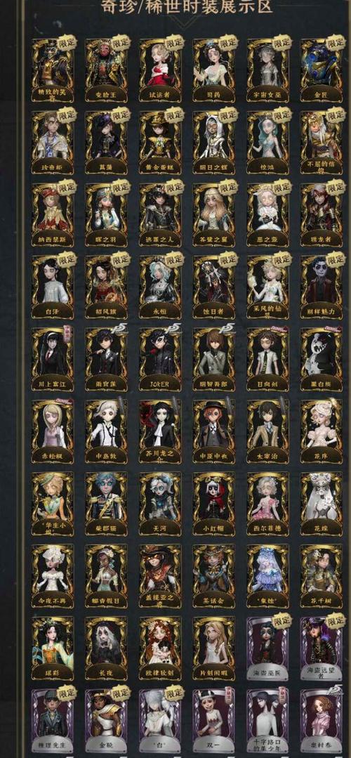 第五人格已经绝版皮肤游戏截图
