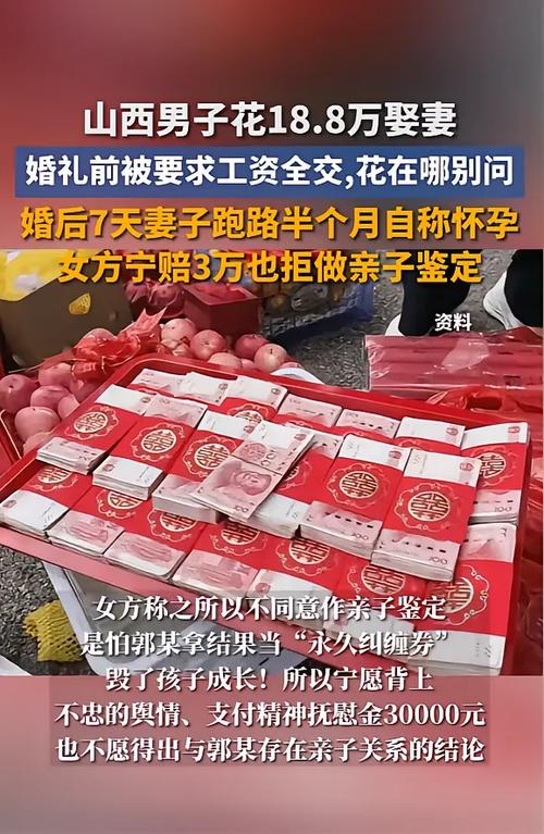 结婚彩礼一般多少钱