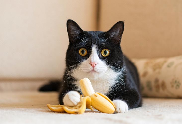 宠物猫咪可以吃香蕉吗