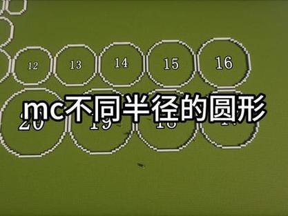 我的世界20×20圆形