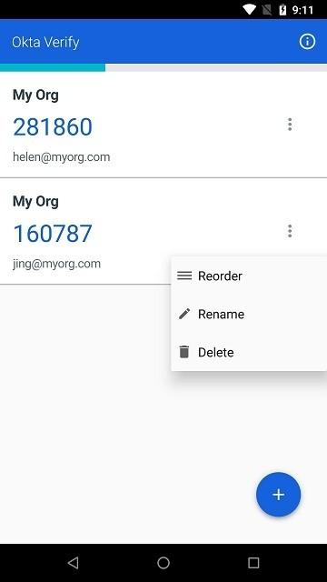 okta verify 密钥