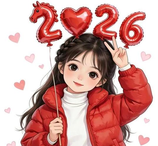 新年好看头像红色的