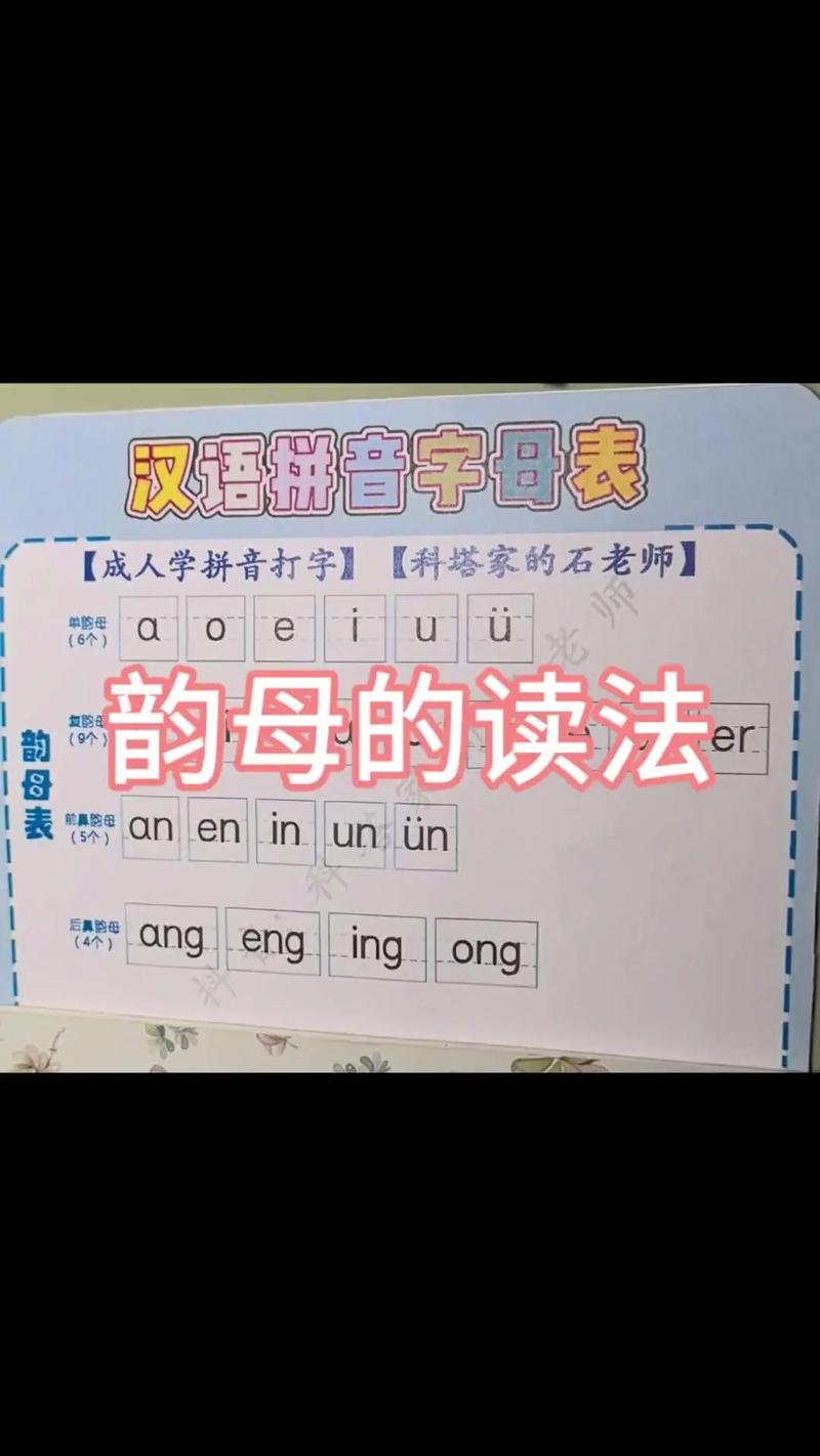 清茗书院第二版主韵母