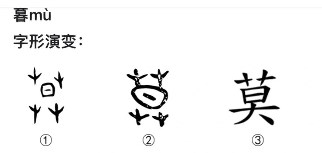 莫字甲骨文图标
