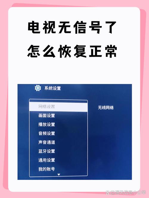 电视无信号一键恢复键