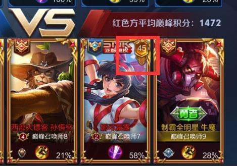 王者荣耀王者段位边框右上角图标