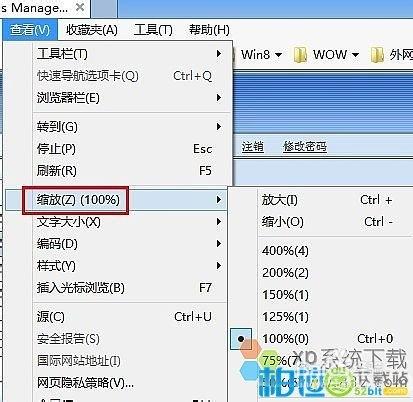 浏览器比例调整在哪里