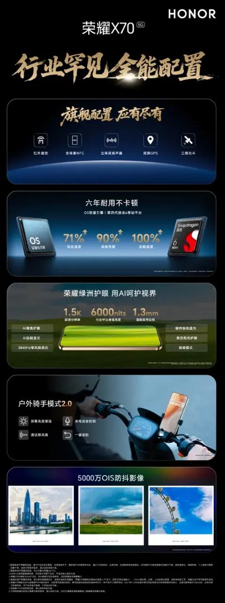 荣耀x70支持nfc吗