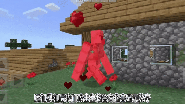 我的世界伤害显示模组游戏截图