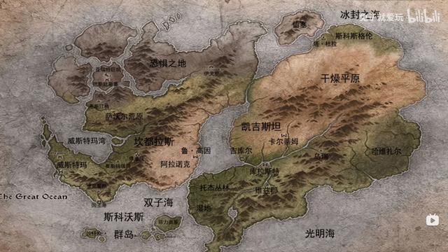 暗黑2详细地图
