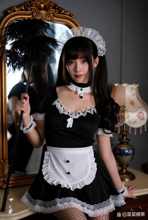 美羊羊穿女仆装拟人化照片