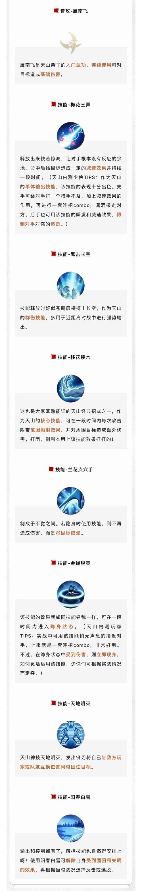 天龙八部荣耀版天山技能指点图标