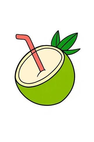 椰子Q版可爱