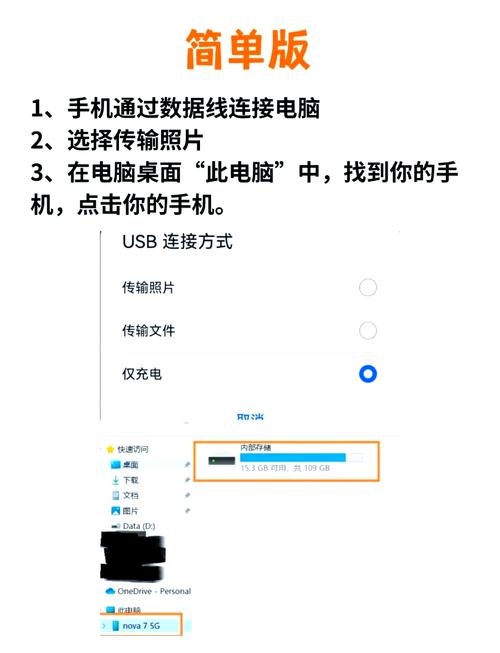 荣耀手机照片怎么传输不到电脑上
