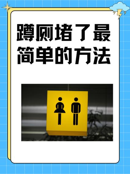 蹲坑堵了水满出来怎么办