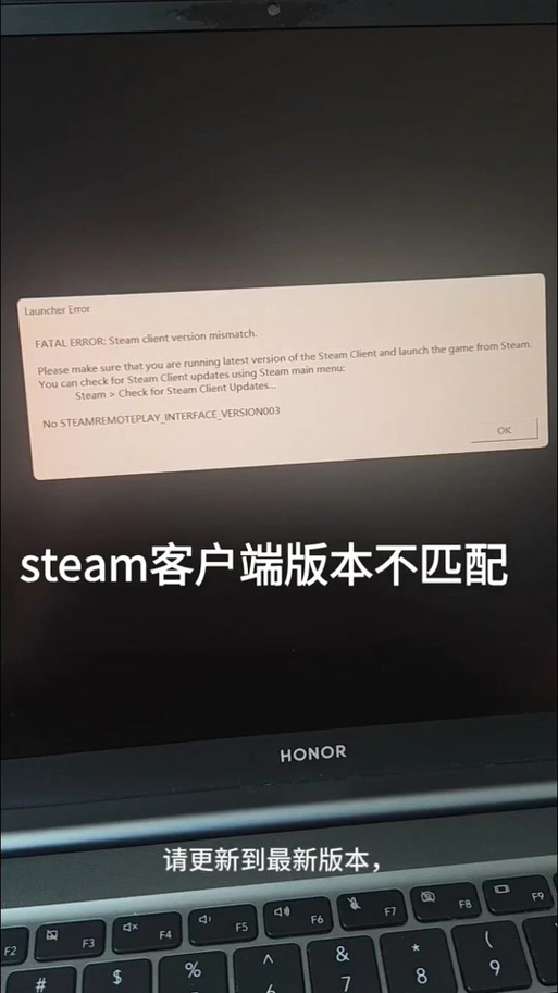 客户端版本和房间版本不匹配
