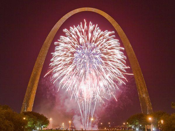 USA firework