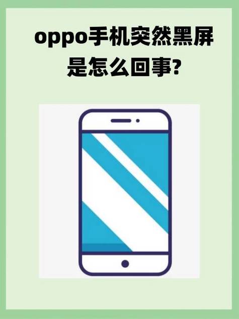 OPPO手机黑屏了但是有声音咋办