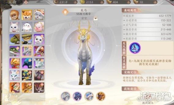 天龙八部怀旧逍遥带什么宝宝